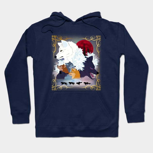 Wolf's Rain Hoodie by sophieeves